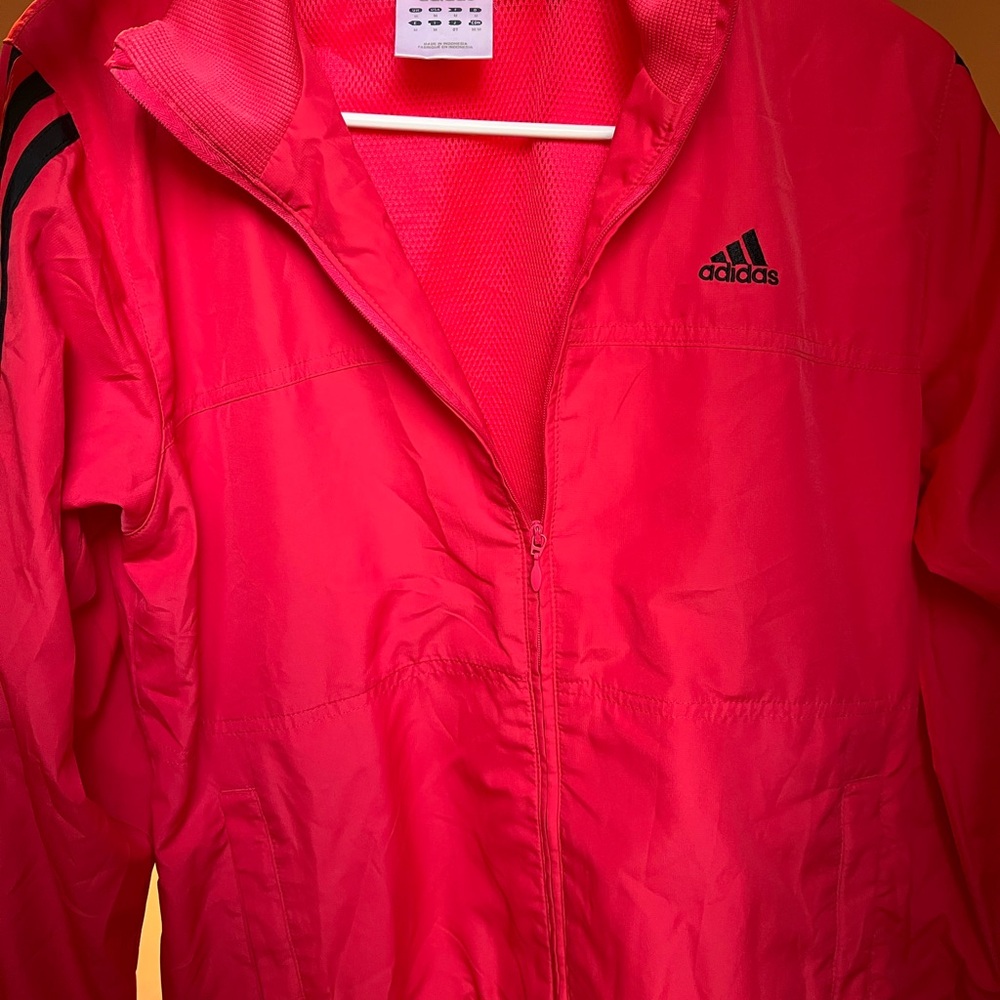 Adidas Vibrant Jacket with Black Logo